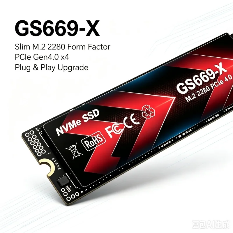 New Original GS669-X NVMe SSD  - M.2 Nvme 4Tb Pcie 4.0 Ssd ulasan dan harga