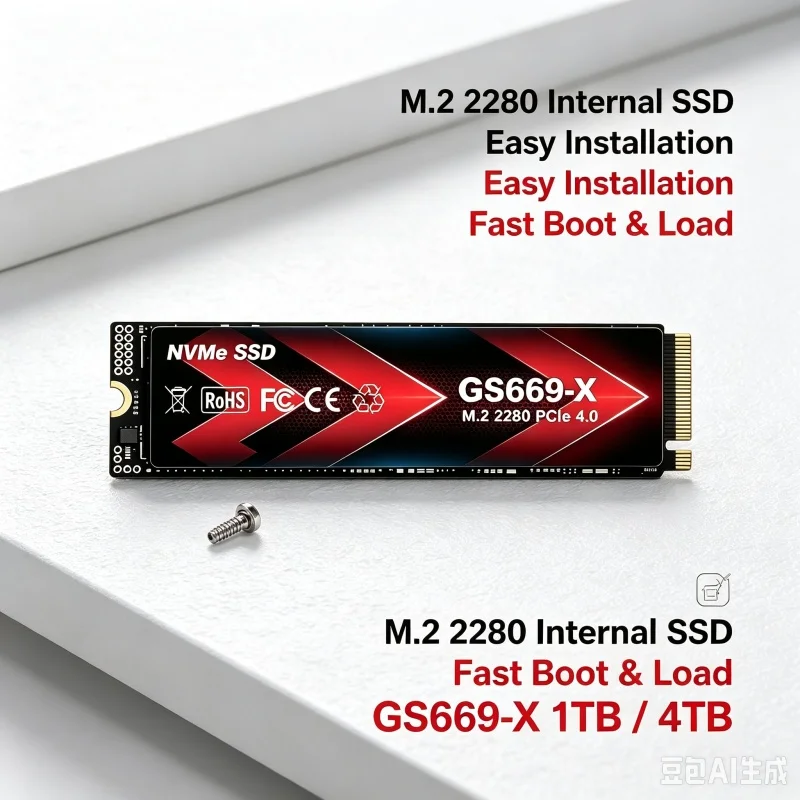New Original GS669-X NVMe SSD  - M.2 Nvme 4Tb Pcie 4.0 Ssd ulasan dan harga