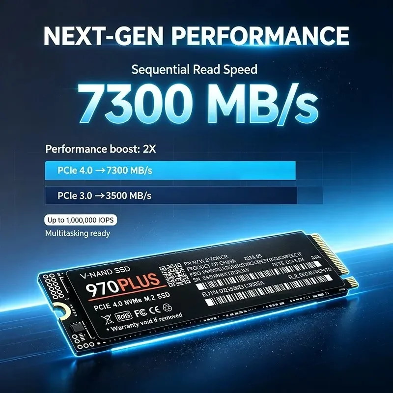 970 PRO 7300MB/s PCIe 4.0 X4 M - M.2 Nvme 4Tb Pcie 4.0 Ssd ulasan dan harga