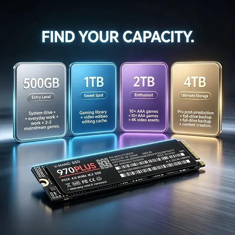 970 PRO 7300MB/s PCIe 4.0 X4 M - M.2 Nvme 4Tb Pcie 4.0 Ssd ulasan dan harga