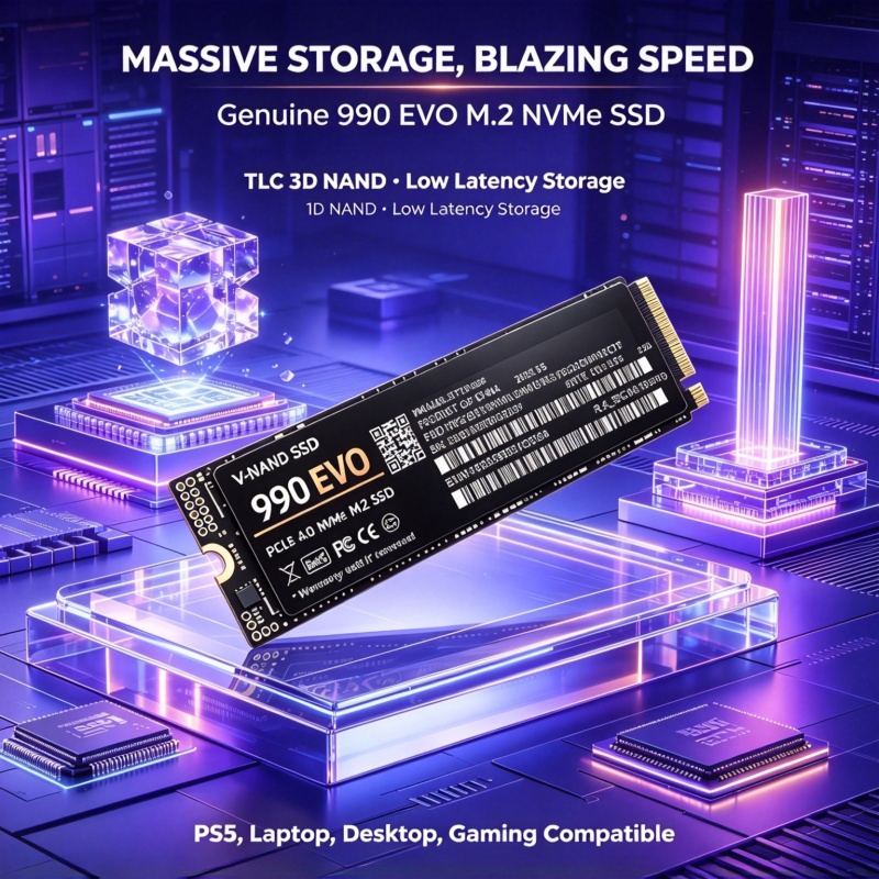 990 EVO Gaming M.2 NVMe SSD PC - M.2 Nvme 4Tb Pcie 4.0 Ssd ulasan dan harga