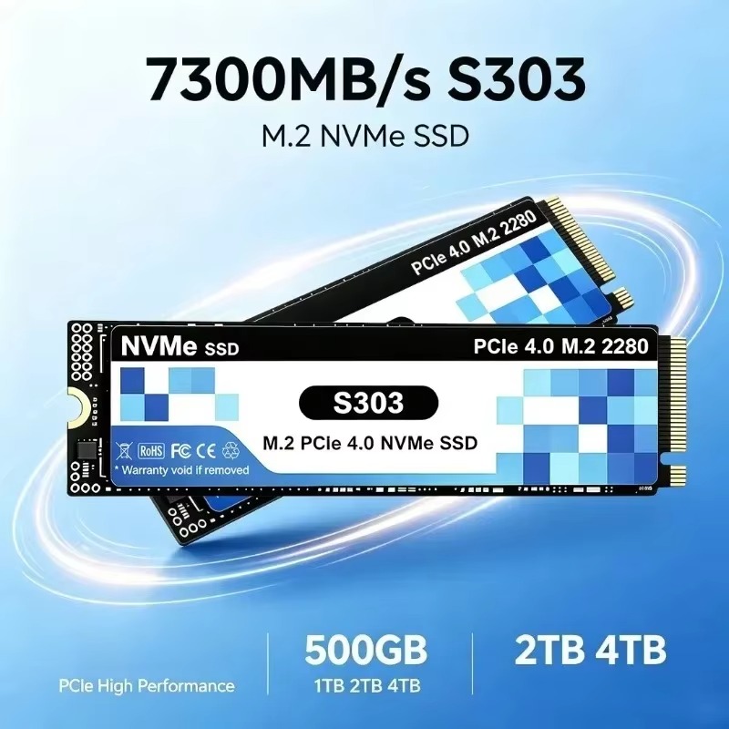 S303 M.2 NVMe Internal 500GB/1 - M.2 Nvme 4Tb Pcie 4.0 Ssd ulasan dan harga