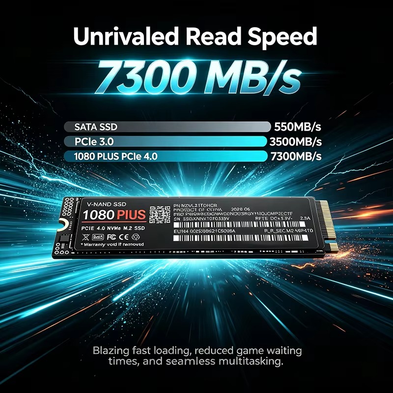 Gaming M.2 NVMe SSD 1080 PLUS  - M.2 Nvme 4Tb Pcie 4.0 Ssd ulasan dan harga